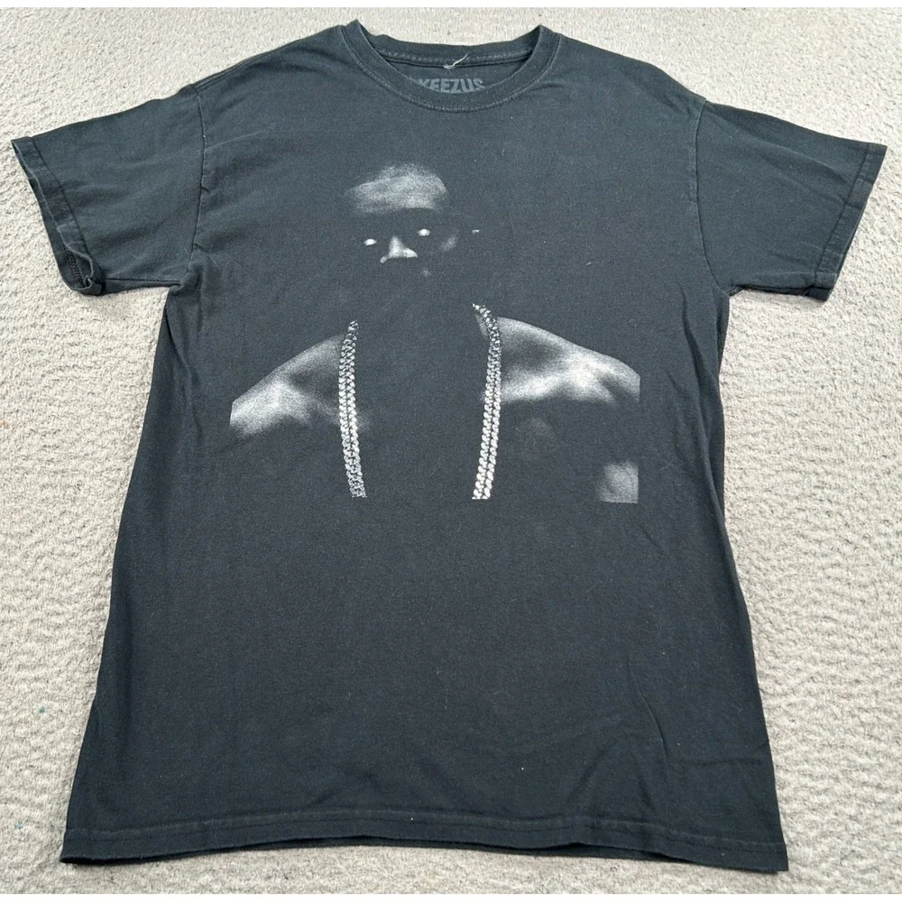 Kanye West Yeezus Tour 2013 Shirt Mens Small Black Skinhead‎ Graphic Tee